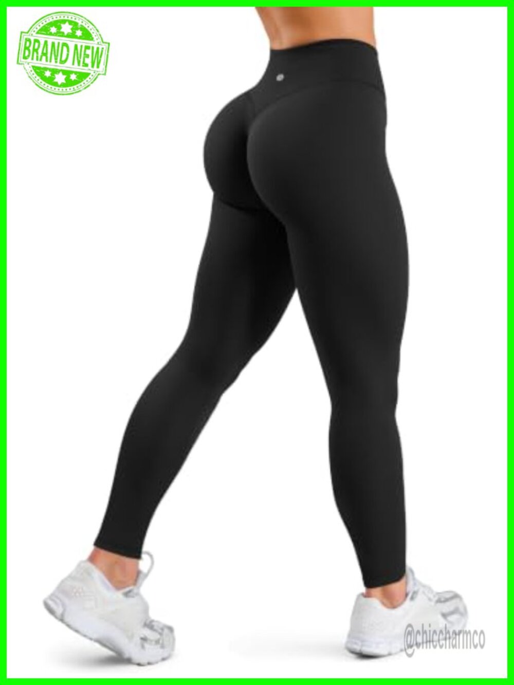 Buttery Soft Scrunch Butt Leggings High Waist Tummy Control 25"